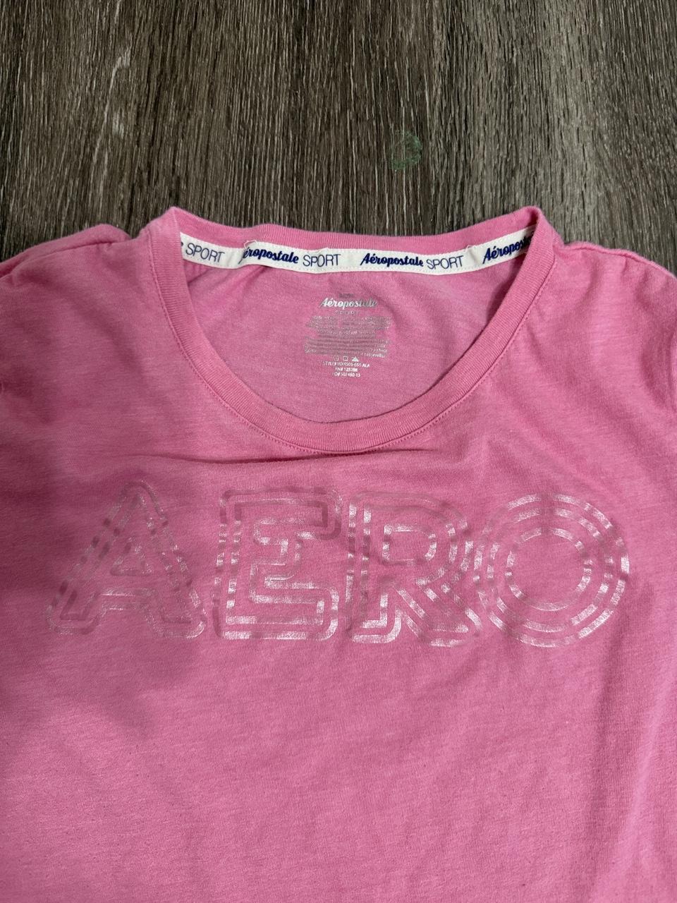 Aeropostale Women's Pink Tshirt