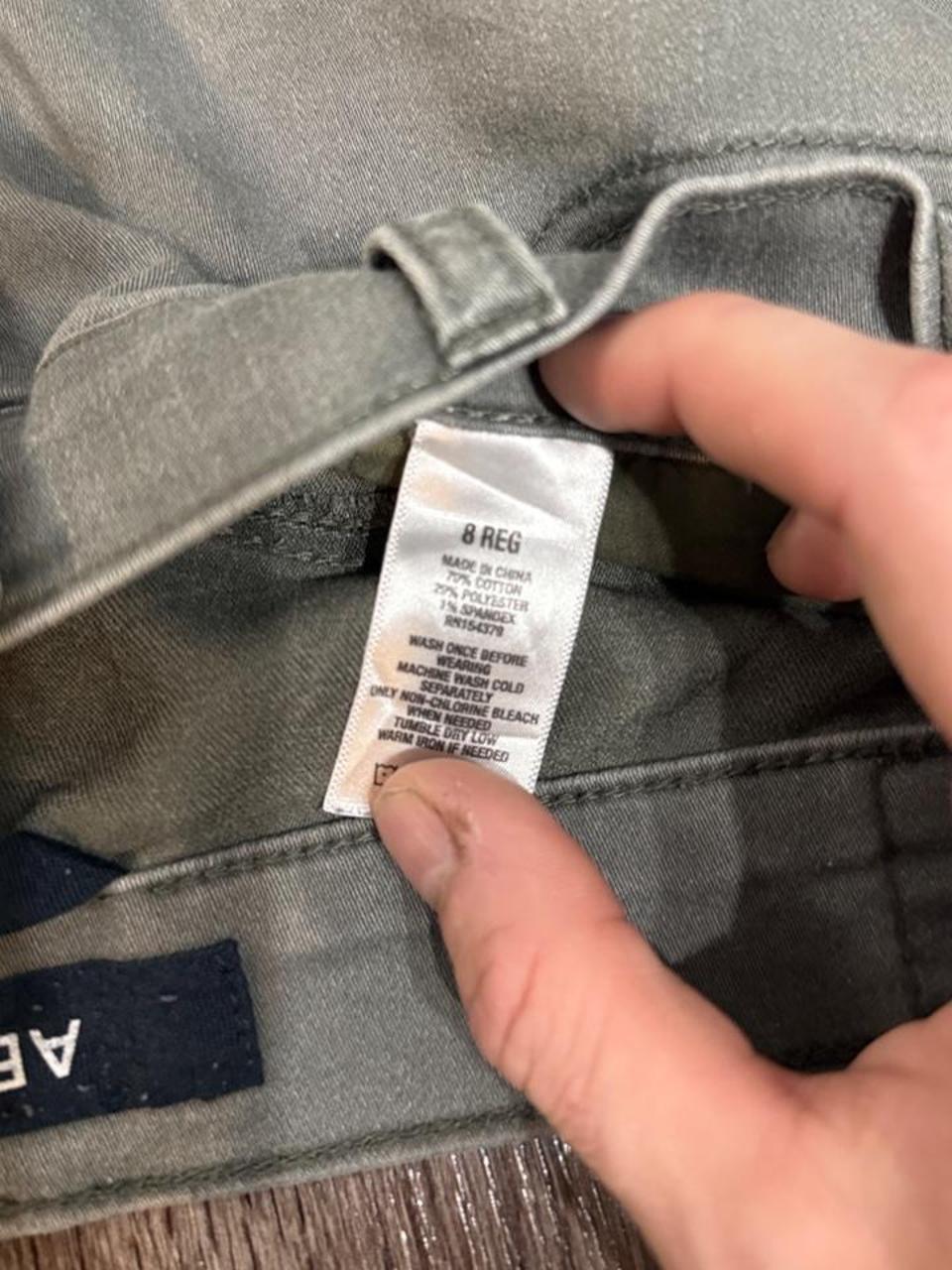 Aeropostale Women's Green and Khaki Jeans