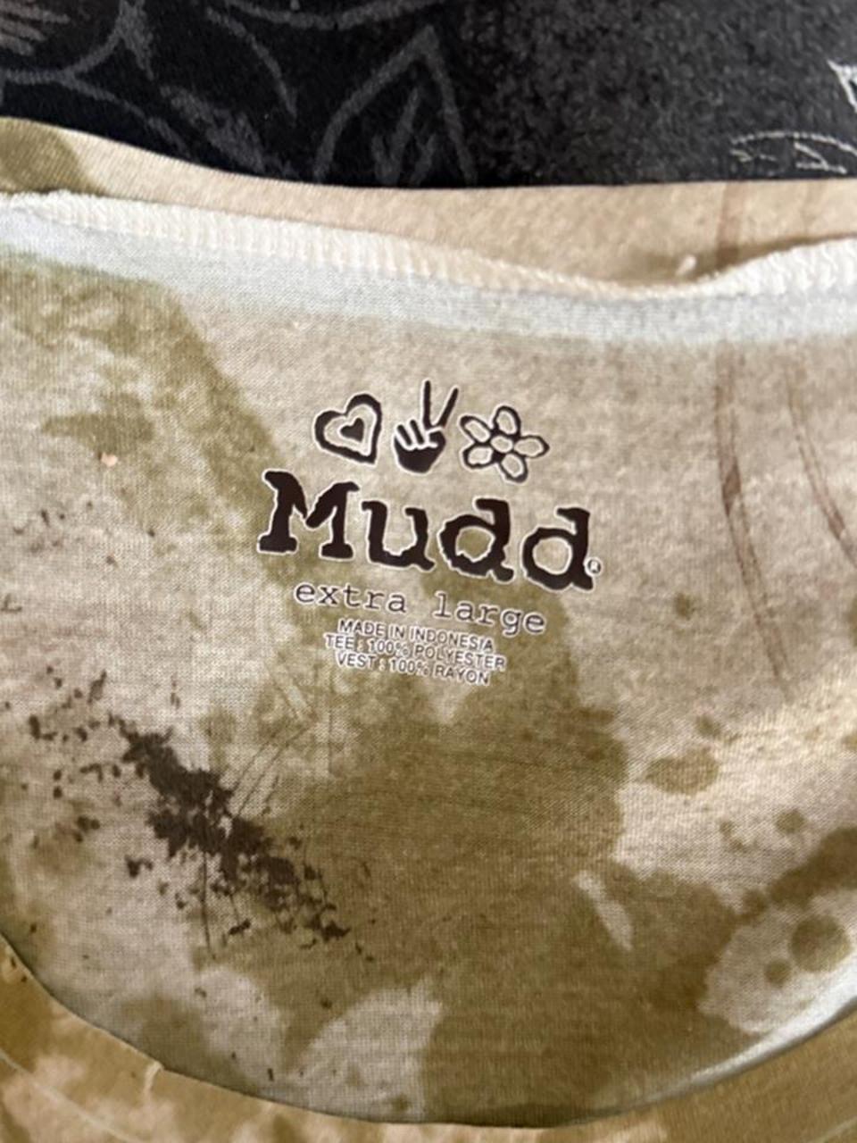 Mudd Clothing Women's Green and Multi Tshirt