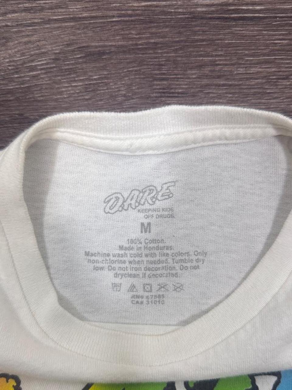 Y2K D.A.R.E. Rainbow Graphic Tee