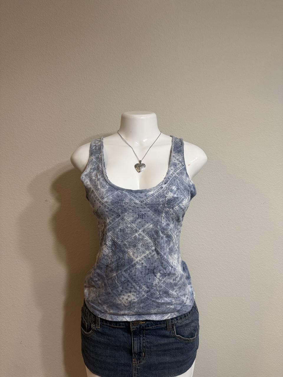 🩵 American Eagle Paisley Tank Top 🩵