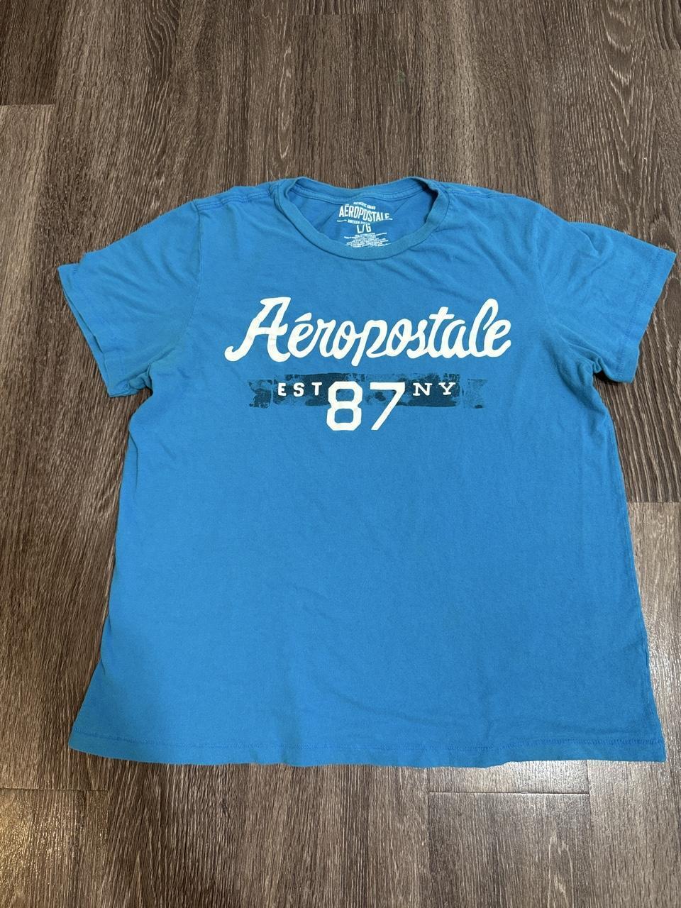 Aeropostale Men's Blue Tshirt