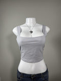 🩶 Aéropostale Gray Cropped Tank Top 🩶