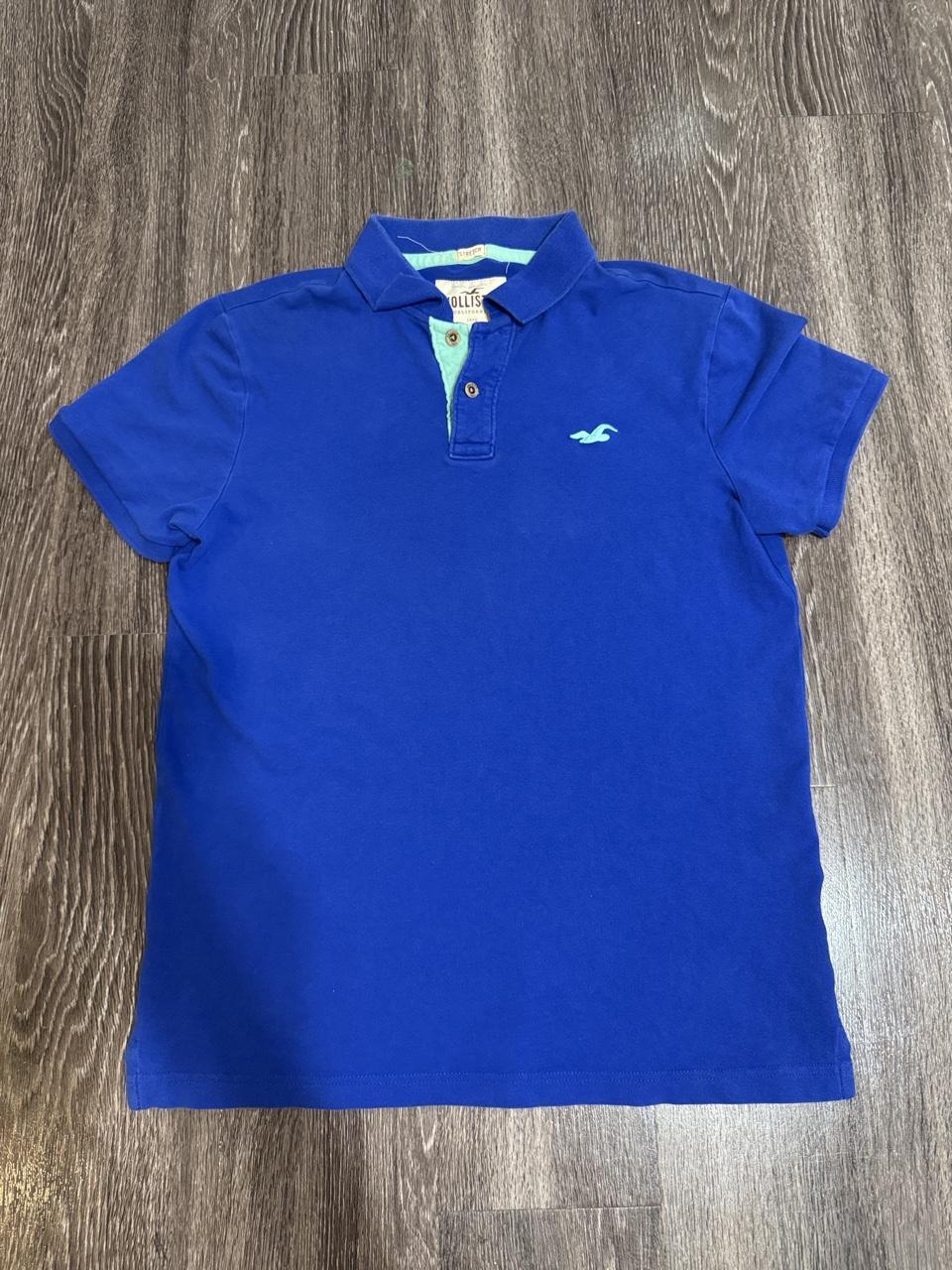 Hollister Co. Men's Blue Polo-shirt