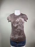 Vintage Y2K Western Next Level Lone Star Rodeo Graphic Tee
