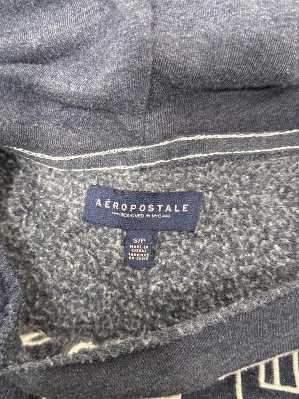 Aeropostale 1987 Navy Pullover Hoodie