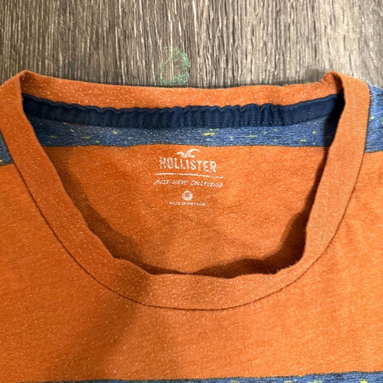Hollister Co. Men's Multi and Orange Tshirt