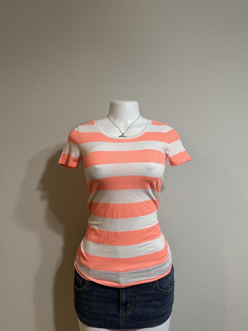 🩷 Vintage American Eagle Striped Baby Tee 🩷