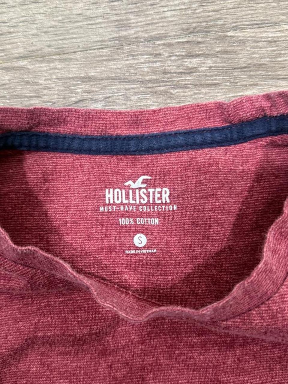 🤍 Hollister Heather Red Classic Tee 🤍