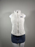 Patagonia Better Sweater Sherpa Fleece Vest White Full Zip