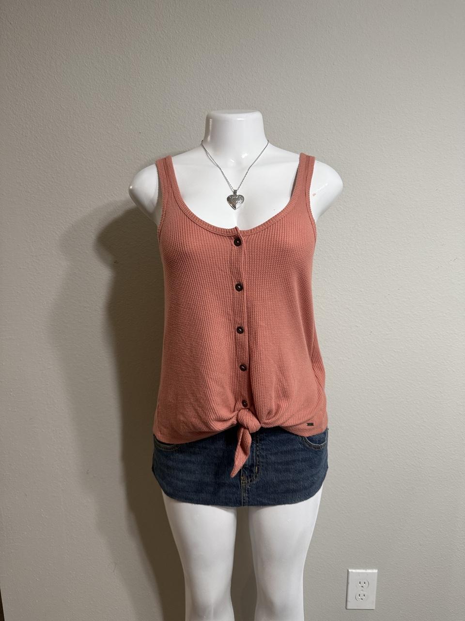 🩷 Y2K Hollister Waffle Knit Tank Top 🩷