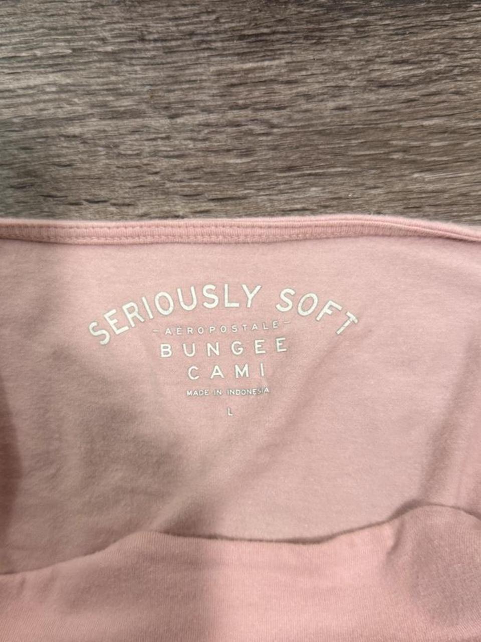 Aeropostale Seriously Soft Pink Cropped Cami