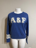 Abercrombie & Fitch Women's Blue Sweatshirt