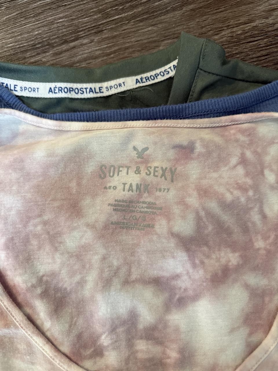 Y2K American Eagle Soft & Sexy Tie Dye Tank 🩷