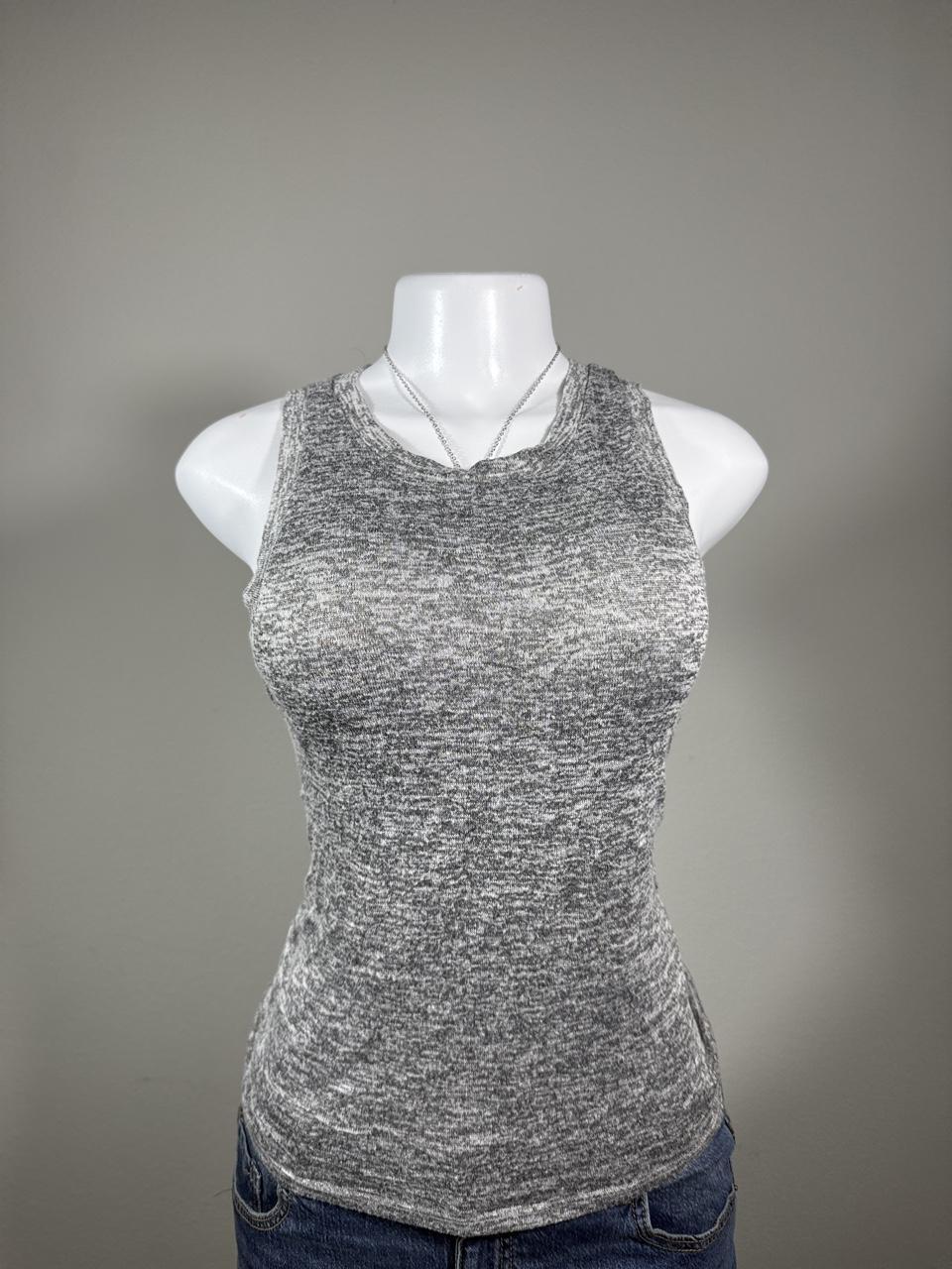🩶 Vintage Aeropostale Heather Gray Sleeveless Tank Top 🩶
