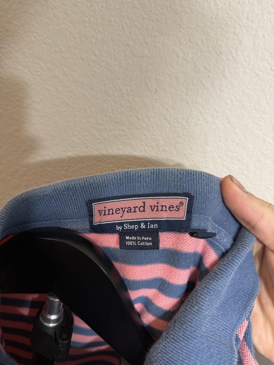 Vineyard Vines Men's Multi and Pink Polo-shirt