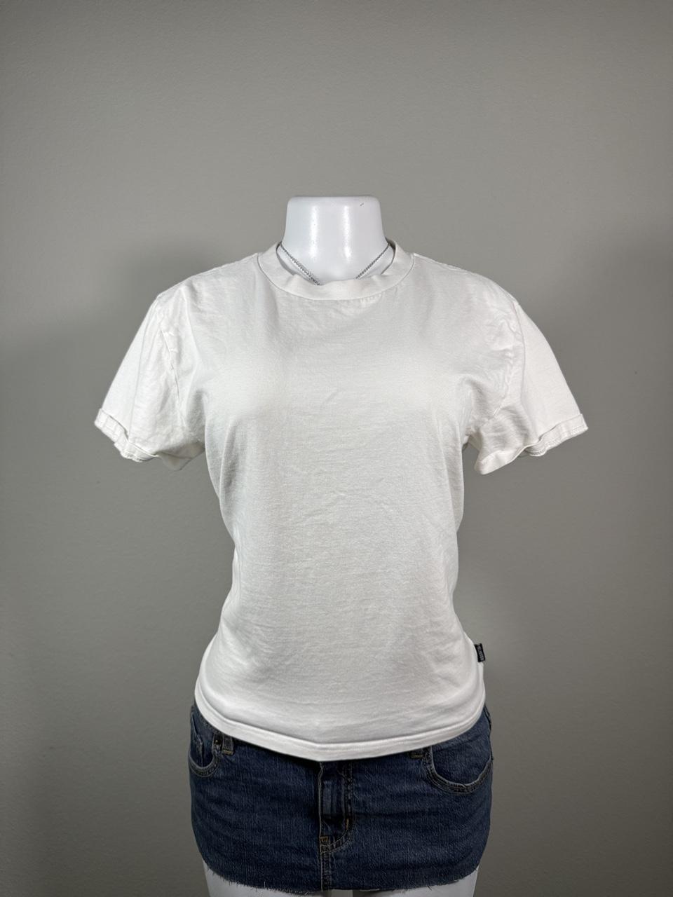 Hollister Heavyweight Relaxed Fit White T-Shirt