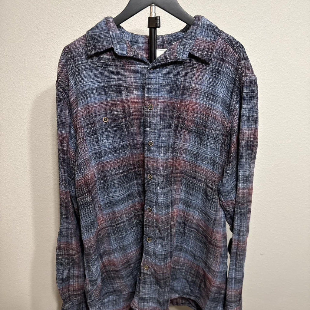 Rowm Men's Blue and Multi Shirt
