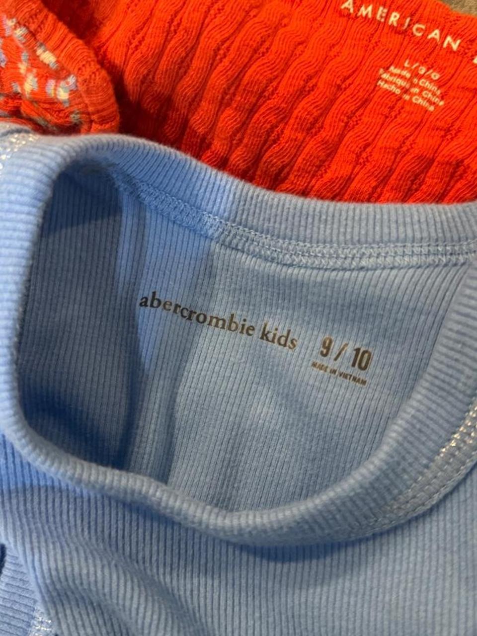 💙 Y2K Abercrombie Kids Ribbed High Neck Tank 💙
