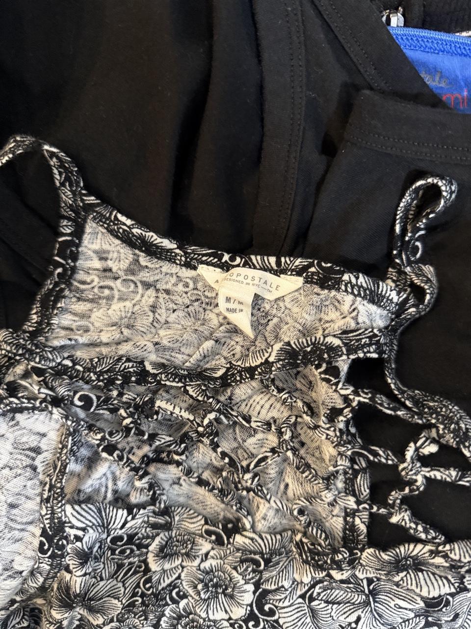 🖤 Y2K Aeropostale Floral Crochet Tank Top 🖤