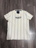 Hollister Co. Men's Cream and White Tshirt
