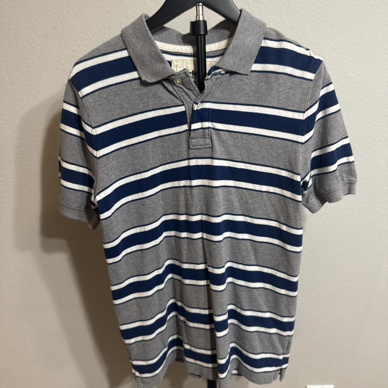 Pipe Line Men's Multi and Blue Polo-shirt