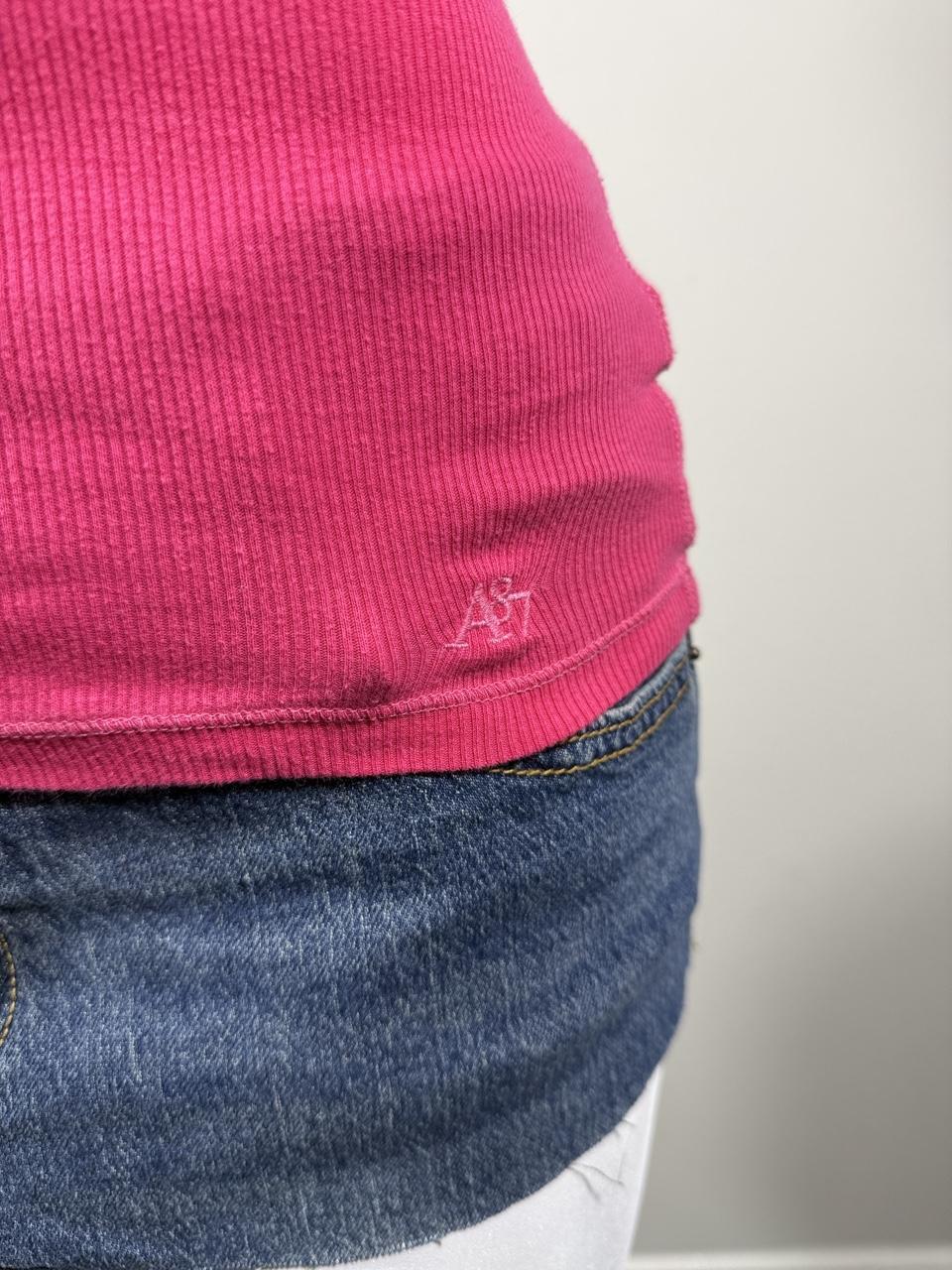 🩷 Vintage Aéropostale A87 Hot Pink Ribbed Tank 🩷