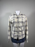 American Eagle Super Soft Plaid Flannel Button Up Shirt
