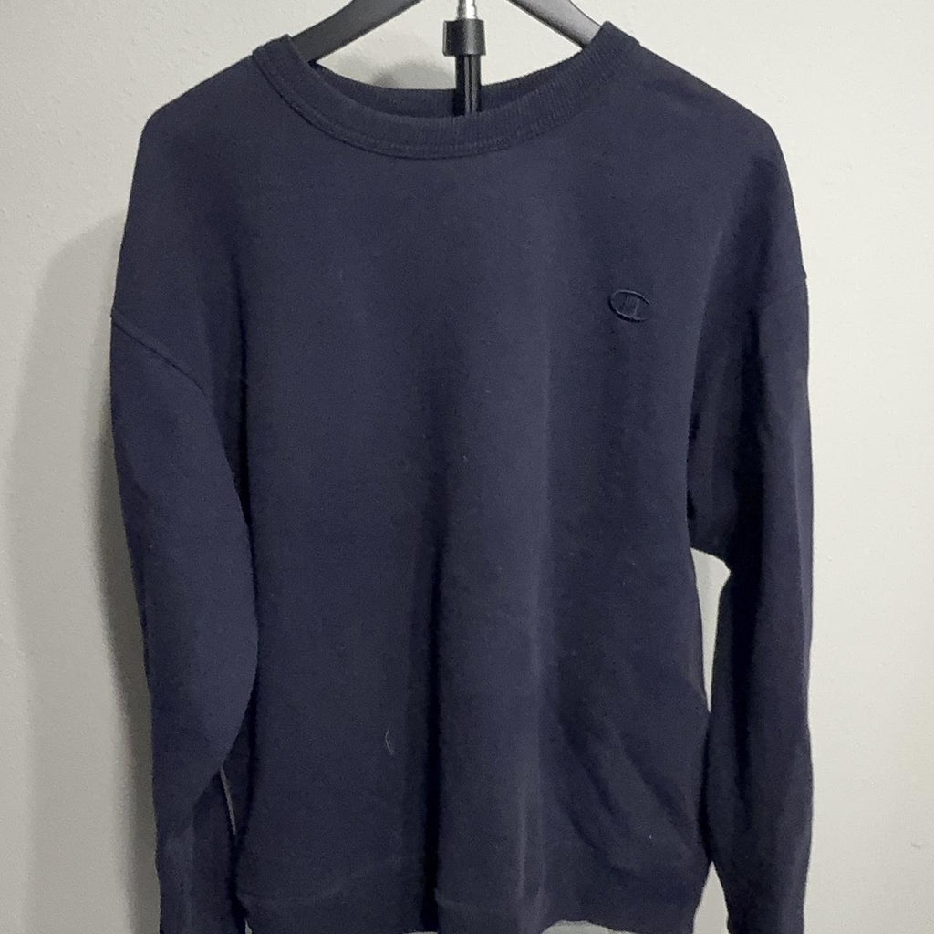 Champion Men's Navy and Blue Sweatshirt