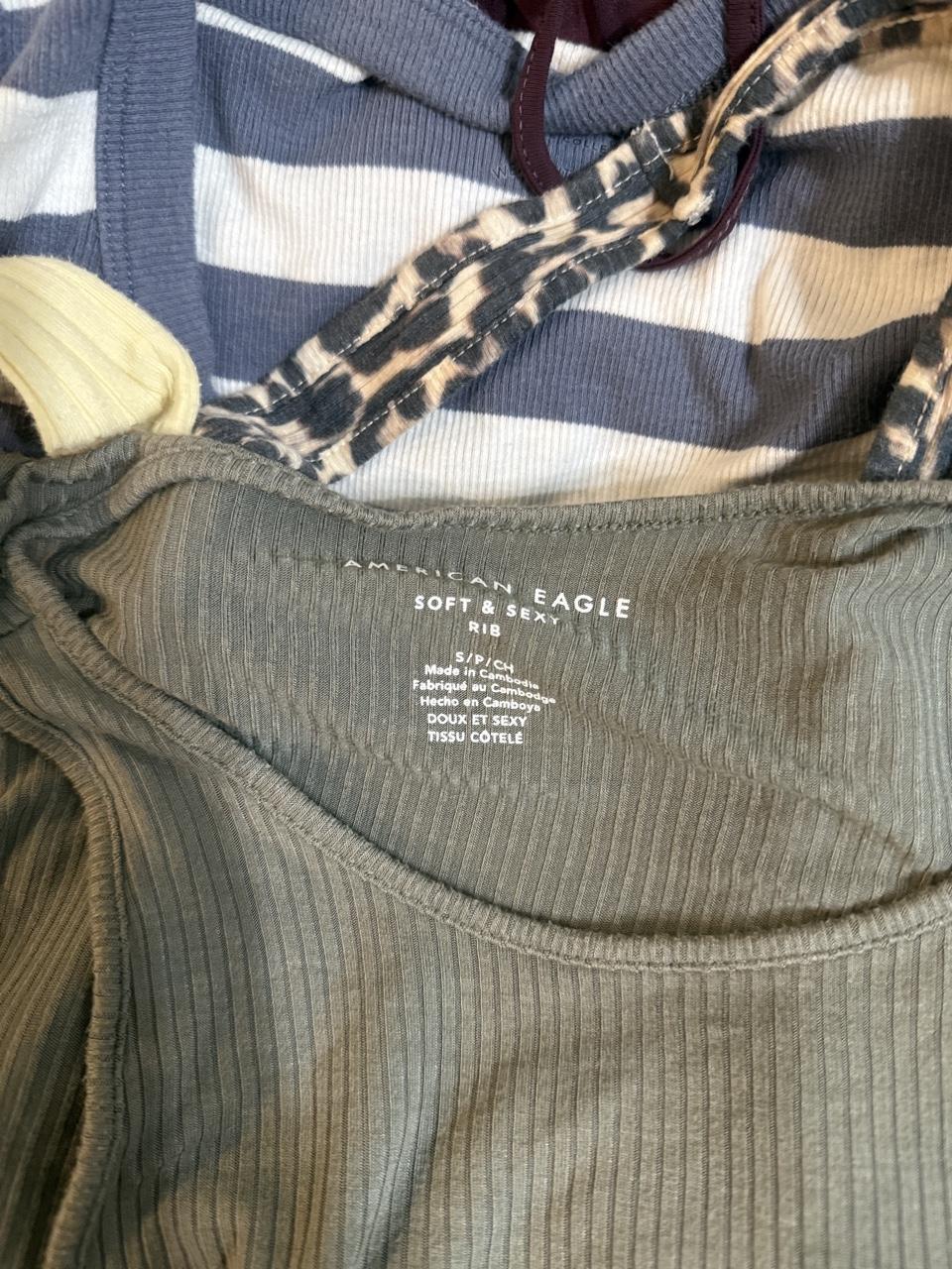 💚 Y2K American Eagle Soft & Sexy Ribbed Tank 💚