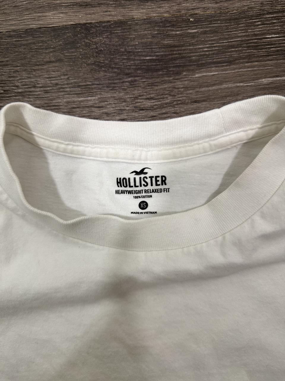 Hollister Heavyweight Relaxed Fit White T-Shirt