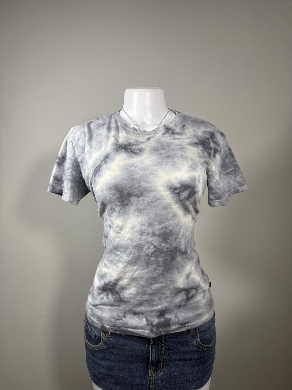 🩶 American Eagle Gray Tie-Dye Tee 🩶