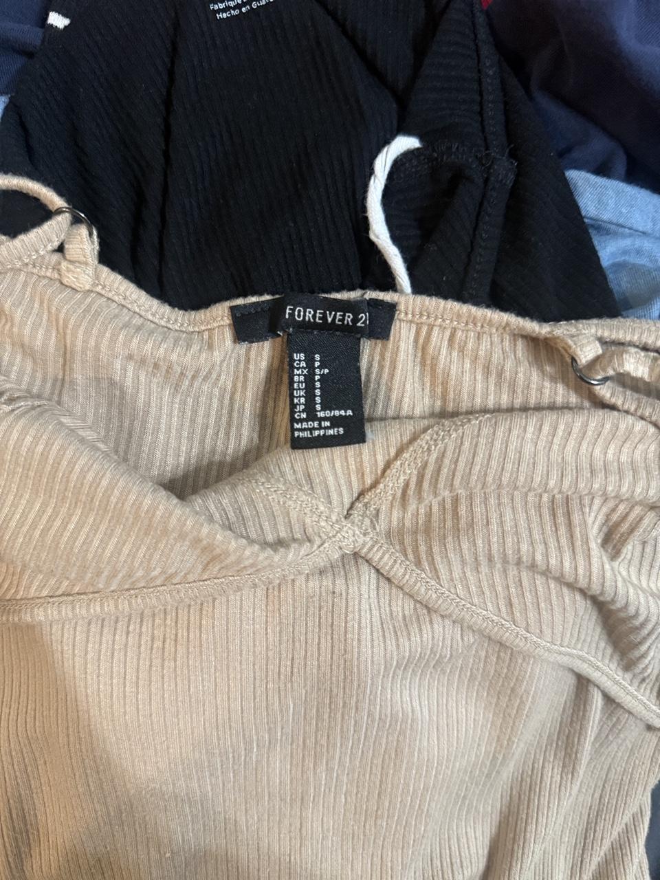 🤎 Y2K Forever 21 ribbed bodysuit 🤎