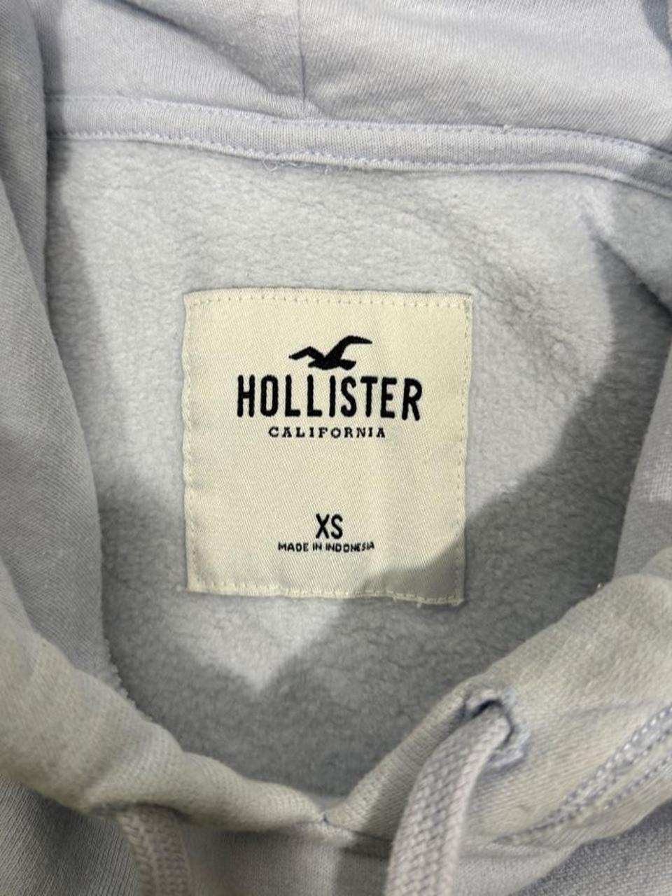 💙 Hollister Light Blue Cropped Hoodie 💙