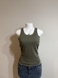 💚 American Eagle Olive Green Pocket Tank Top 💚