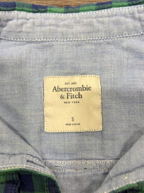 Abercrombie & Fitch Plaid Button Up Flannel Shirt