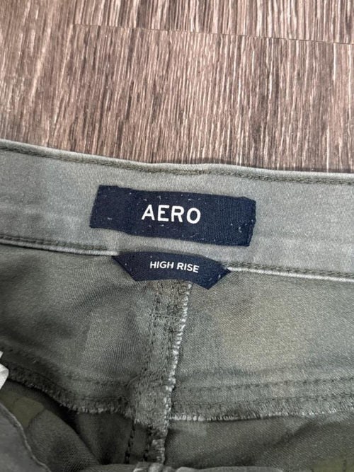 Aeropostale Women's Green and Khaki Jeans