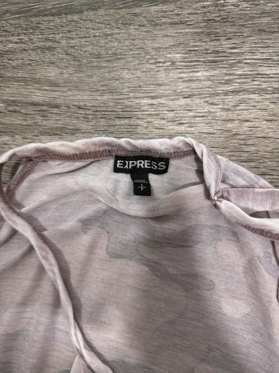 🤍 Express Blush Camo Cold Shoulder Tee 🤍
