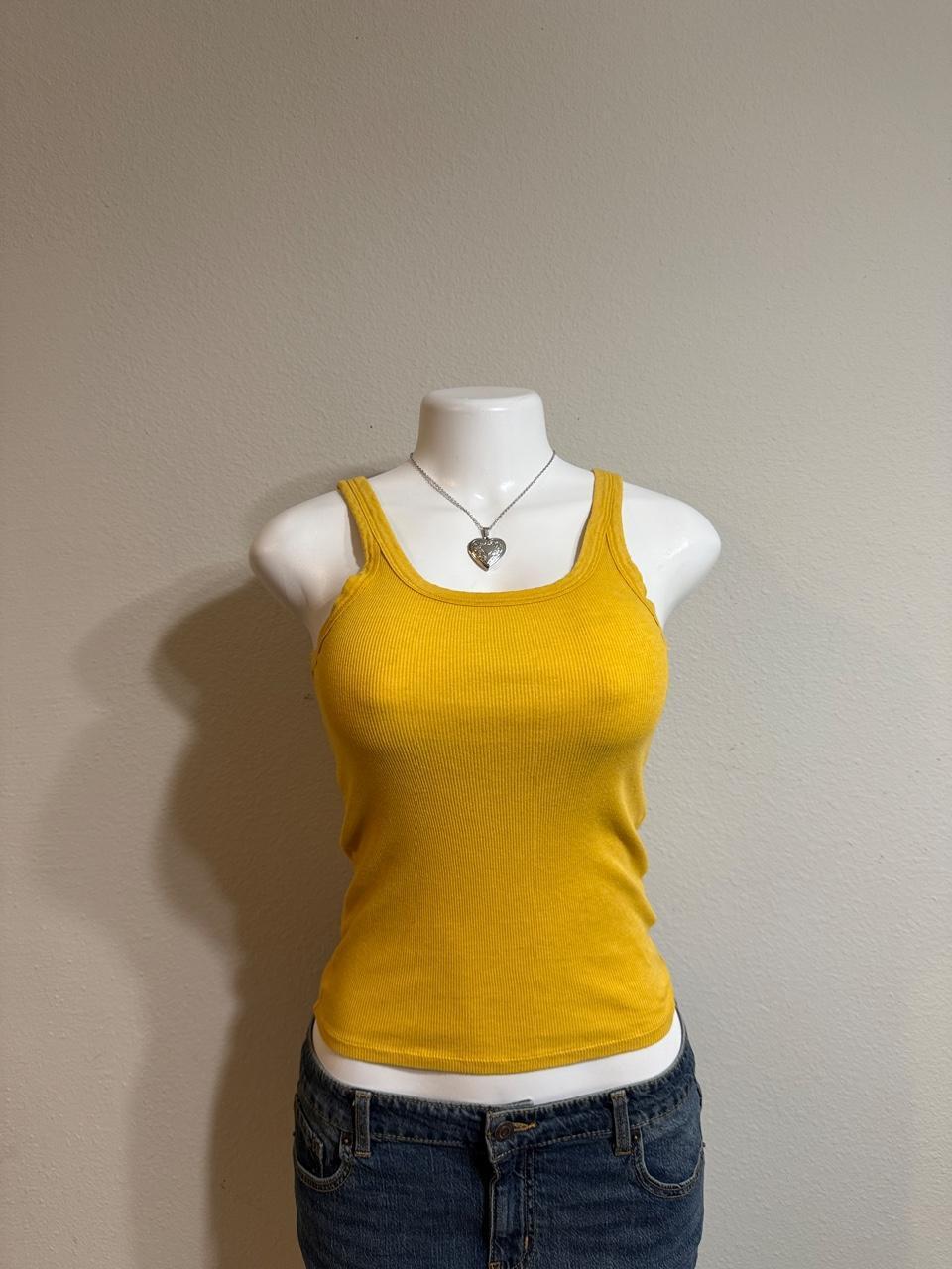 💛 Y2K American Eagle Ribbed Tank Top 💛