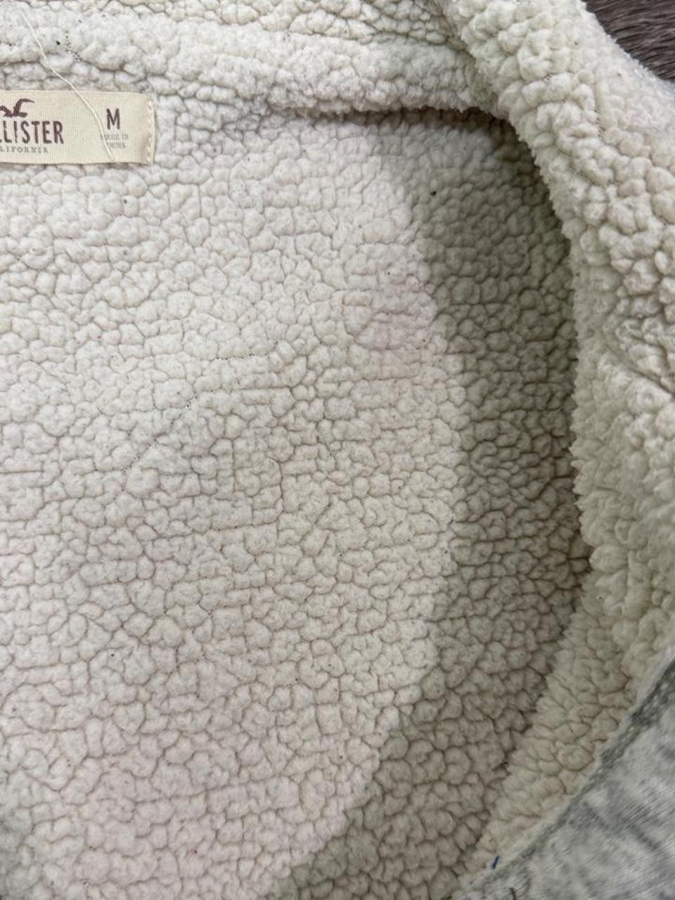 Vintage Y2K Hollister Sherpa Lined Button Up Jacket