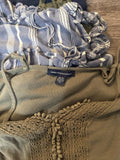 🤎 Vintage American Eagle Outfitters Olive Crochet Cami Top 🤎