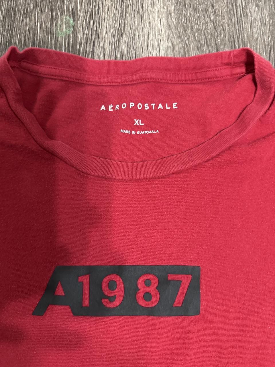 Aeropostale Men's Red Tshirt