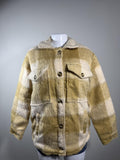 🤎 American Outfitters Sherpa Plaid Jacket 🤎