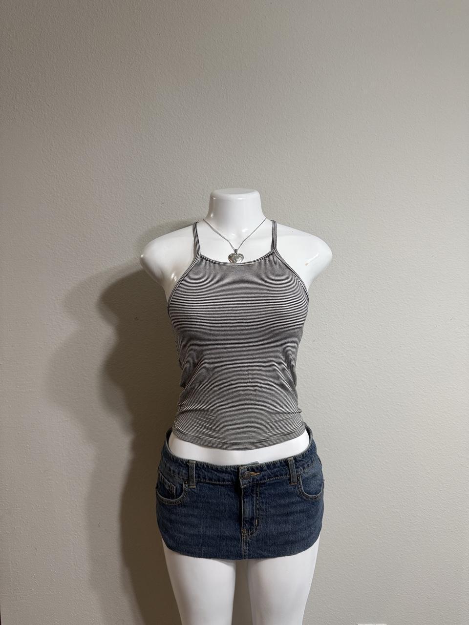 🖤 Y2K American Eagle Striped Tank Top 🖤