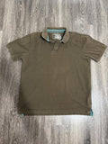 Canyon River Blues Men's Brown and Green Polo-shirt