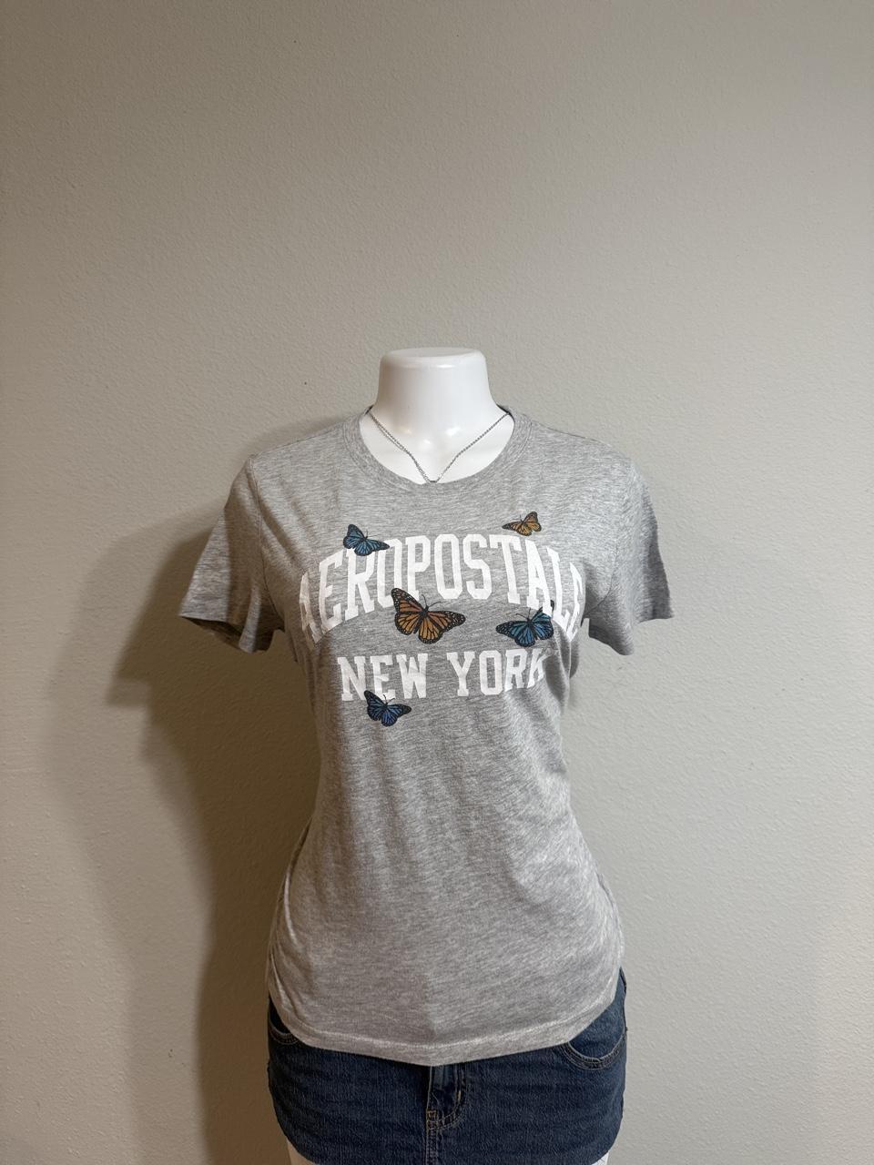 Y2K Aeropostale New York Butterfly Graphic Tee