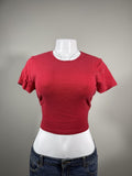 🤍 Hollister Red Baby Tee 🤍