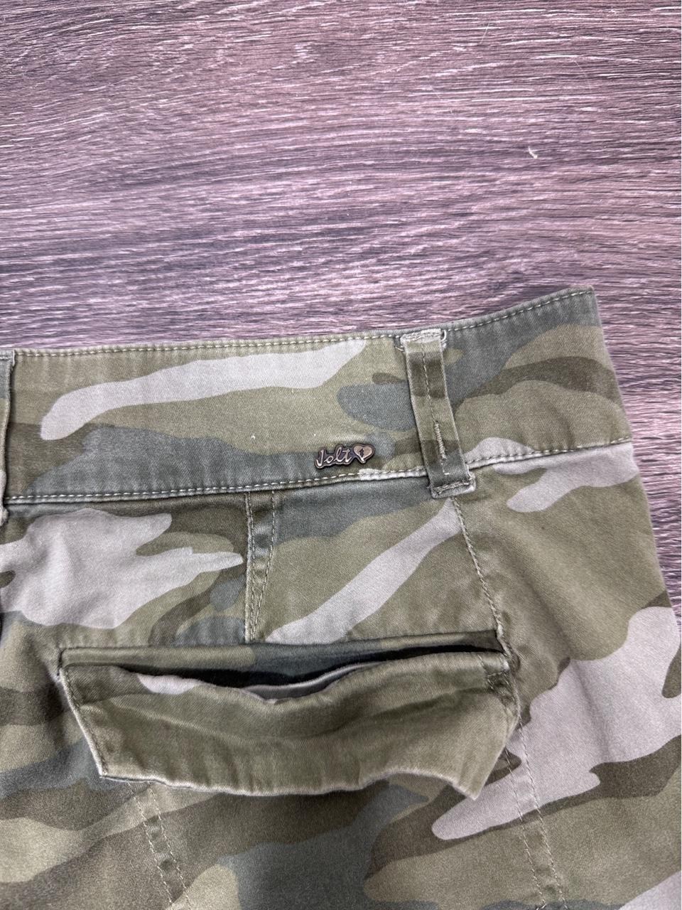 Vintage Y2K Jolt Camo Cargo Mini Shorts Womens Medium Army Grunge Streetwear