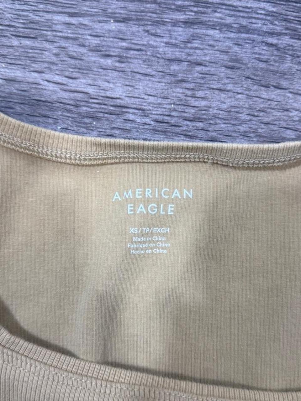🤎 American Eagle Ribbed Square Neck Tank 🤎