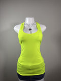 VINTAGE Rue 21 Neon Yellow Racerback Tank Top